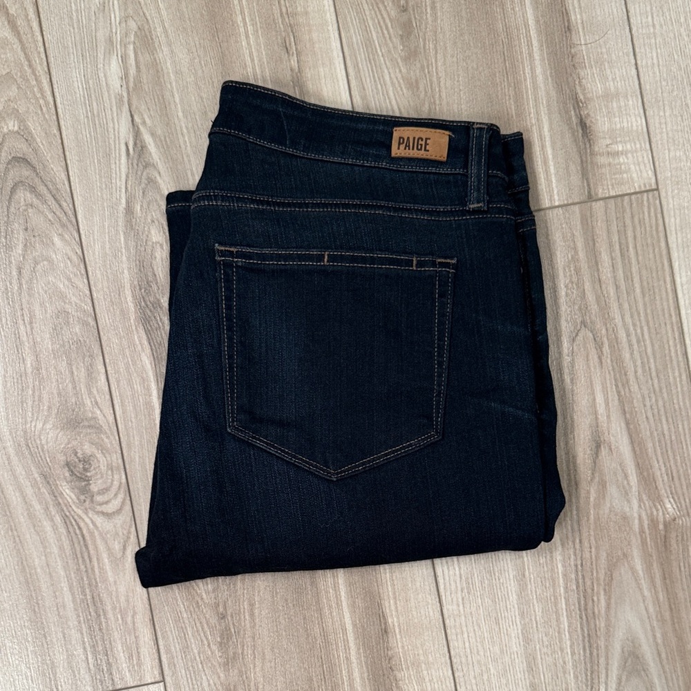 Paige Verdigo Ankle Jeans Size 32